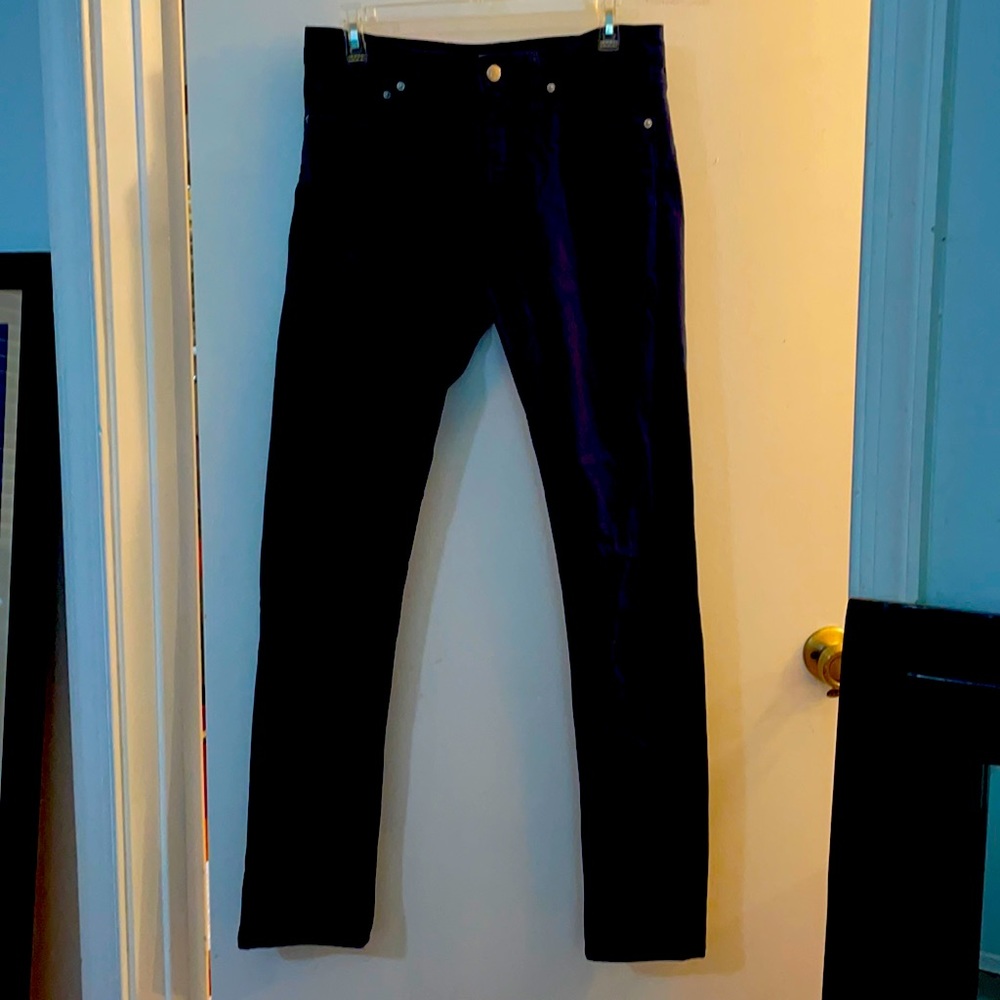 Solid navy Calvin Klein jeans